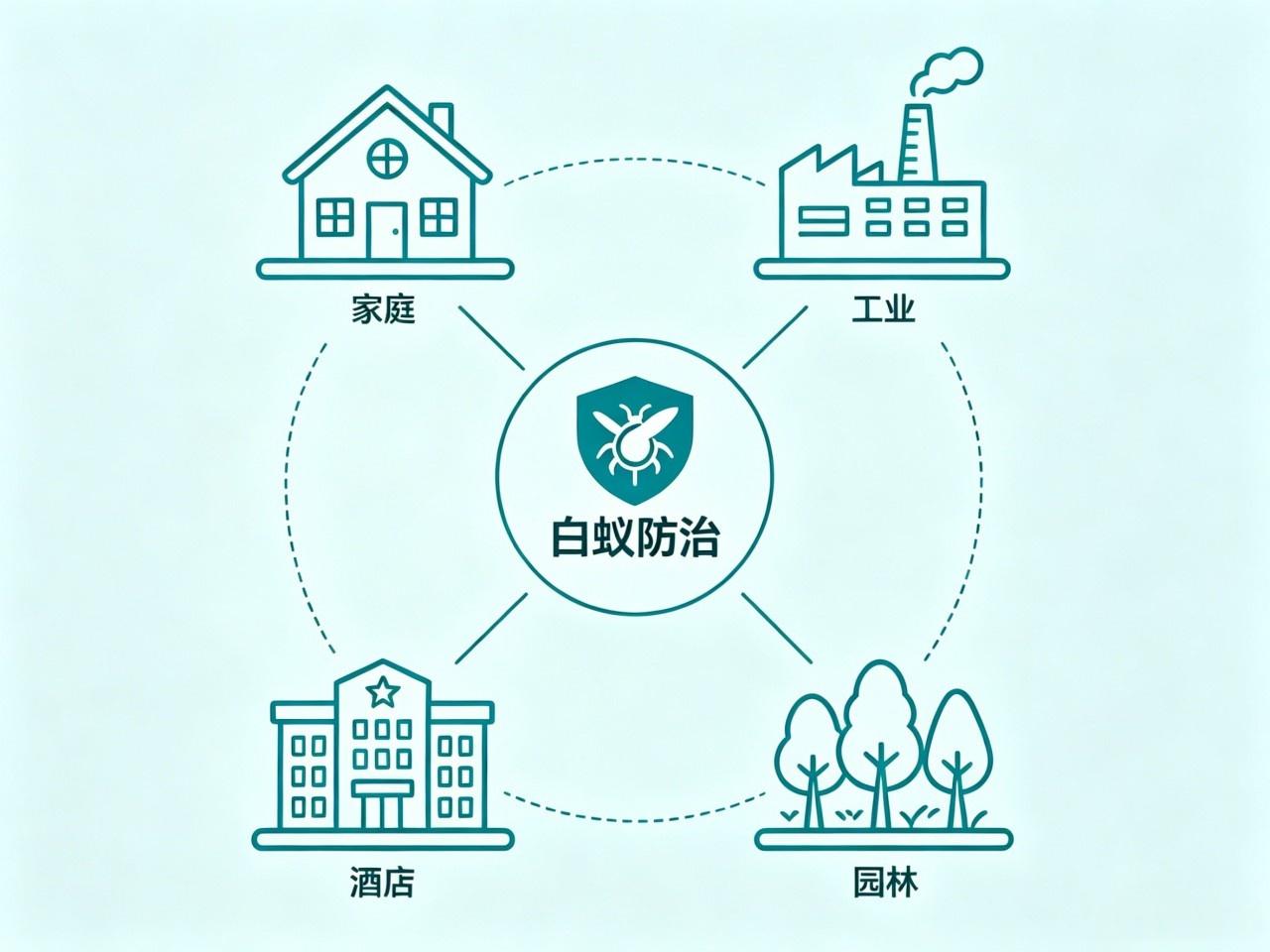 灌云白蚁的防治方法有哪些？科学预防+彻底灭治全攻略